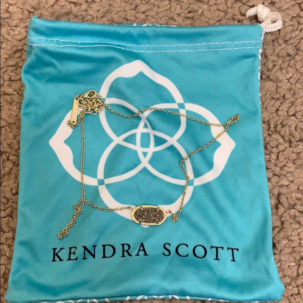 Kendra Scott Druzy dainty necklace